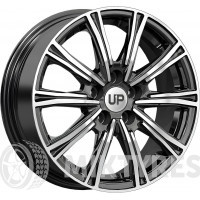 Wheels UP Up123 6x15 5x114.3 ET 40 Dia 66.1 (BFP)