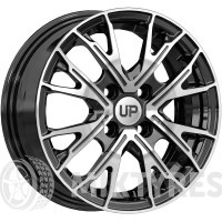 Wheels UP Up127 5.5x14 4x114.3 ET 38 Dia 66.1 (BFP)