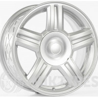 X-Race SH653 6.5x15 4x100 ET 40 Dia 60.1 (silver)