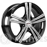 X-trike X-112 6.5x16 5x105 ET 39 Dia 56.6 (BKFP)