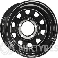 Zepp Semicircle 8x16 6x139.7 ET 10 Dia 110 (gloss black)