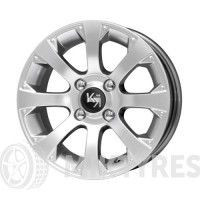 КиК Аркада (КС647) 5.5x14 4x98 ET 18 Dia 58.5 (черный алмаз)