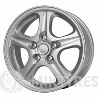 КиК KC308 6.5x16 5x114.3 ET 38 Dia 67.1 (Черный с полированной лицевой поверхностью)