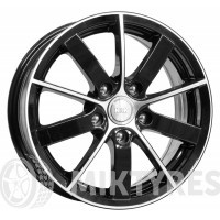 КиК КС453 6x15 5x114,3 ET 50 Dia 67,1 (черный алмаз)