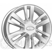 КиК КС678 6x15 4x100 ET 50 Dia 60.1 (Черный с полированной лицевой поверхностью)