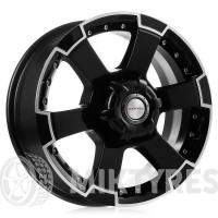 КиК M56 (KC593) 7x16 6x139.7 ET 38 Dia 92.5 (блэк платинум)