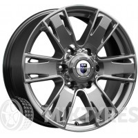 КиК Севенна (КС726) 7x17 6x139.7 ET 30 Dia 106.1 (блэк платинум)