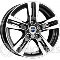 КиК Siberia (КС729) 6.5x15 5x114.3 ET 40 Dia 66.1 (черный алмаз)