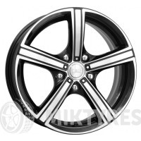 КиК Спринт (КС486) 6.5x16 5x114.3 ET 45 Dia 66.1 (блэк платинум)