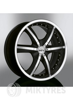 Диски Antera 389 9.5x20 5x120 ET 40 Dia 74.1 (silver matt lip polished)