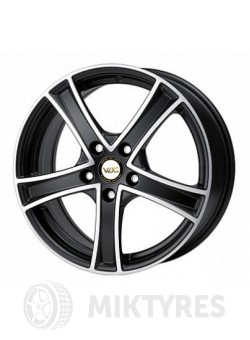 Диски DLW (Deluxe Wheels) OG-1 7x17 5x105 ET 42 Dia 56,6 (Black Matt Polish)