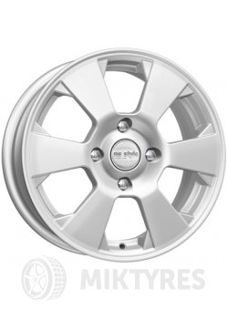 Диски КиК Chevrolet Cobalt (КСr718) 6x15 4x100 ET 39 Dia 56.6 (серебро)