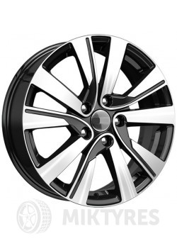 Диски КиК КС749 7x17 5x114.3 ET 48 Dia 67.1 (черный алмаз)