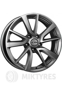 Диски КиК Тойота RAV4 0x17 5x114.3 ET 39 Dia 60.1 (дарк платинум)