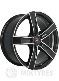 Диски NZ F10 8x18 5x114.3 ET 35 Dia 67.1 (Белый с полированной лицевой поверхностью)