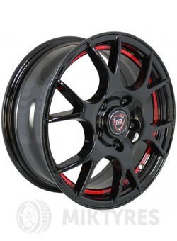 Диски NZ F11 6x14 4x100 ET 40 Dia 73.1 (Черный)
