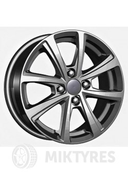 Диски Carwel Акуш 6x15 4x100 ET 45 Dia 56.6 (графит)