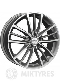 Диски Carwel Крет 7x18 5x114.3 ET 45 Dia 60.1 (черный)