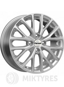 Диски Carwel Риорита 6x15 4x100 ET 46 Dia 54.1 (silver)