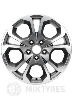 Диски Carwel Шира 6.5x17 5x114.3 ET 50 Dia 64.1 (grey)