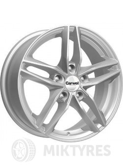 Диски Carwel Тау 6.5x16 5x112 ET 38 Dia 66.6 (silver)