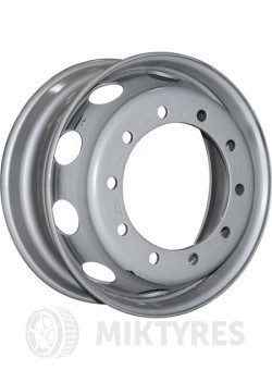 Диски Hartung 506 6.8x17.5 6x205 ET 130 Dia 161 (silver)