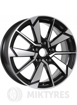 Диски iFree Зиплайн 6.5x16 5x110 ET 38 Dia 67.1 (блэк джек)