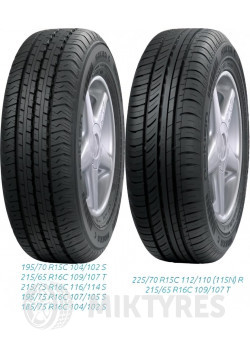 Шины Ikon Nordman SC 225/70 R15C 112R