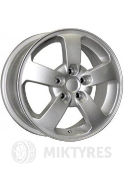 Диски K&K Fabia 6x15 5x100 ET 43 Dia 57.1 (silver)