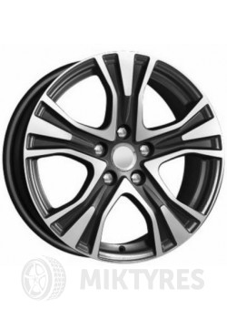 Диски K&K KC673 7x17 5x112 ET 49 Dia 57.1 (алмаз черный)