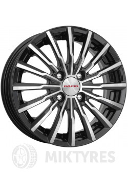 Диски K&K Акцент 7x17 5x112 ET 49 Dia 57.1 (алмаз черный)