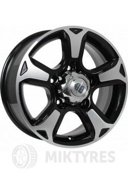 Диски K&K Атлант 7x16 5x139.7 ET 35 Dia 108.5 (BFP)