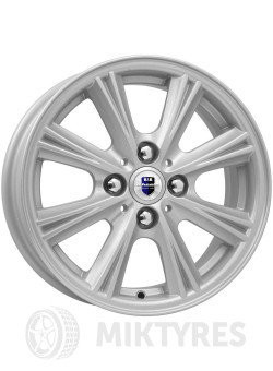 Шины K&K Аттика 5.5x14 4x98 ET 35 Dia 58.5 (silver)