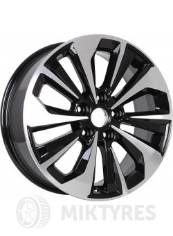 Диски K&K Авиор 7x17 5x112 ET 45 Dia 57.1 (алмаз черный)