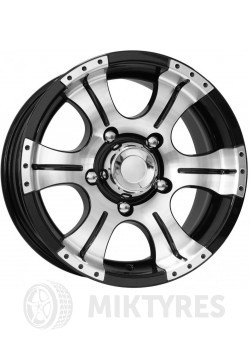 Шины K&K Байконур 7x15 5x139.7 ET -5 Dia 110.1 (HB)