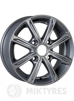 Диски K&K Флэш 5x14 4x100 ET 49 Dia 54.1 (дарк платинум)