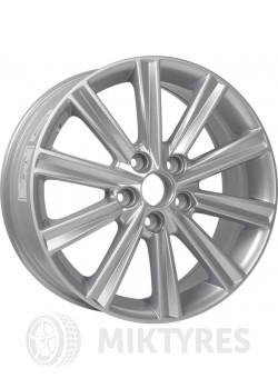 Диски K&K Камрик 6.5x15 4x100 ET 45 Dia 60.1 (silver)