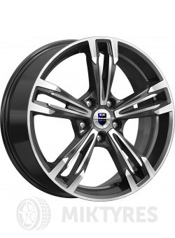 Диски K&K Karrera Light 7x18 5x108 ET 45 Dia 67.1 (алмаз черный)