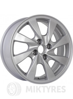 Шины K&K KC695 6x15 4x98 ET 33 Dia 58.6 (silver)