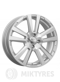 Шины K&K KC874 6.5x17 4x100 ET 43 Dia 60.1 (silver)