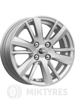 Диски K&K KC880 5.5x14 4x98 ET 35 Dia 58.6 (silver)