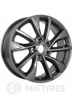 Шины K&K KC900 7x17 5x108 ET 33 Dia 60.1 (дарк платинум)