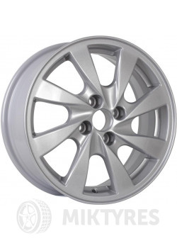 Шины K&K KC928 (Kalina Cross) 6x15 4x98 ET 33 Dia 58.5 (silver)