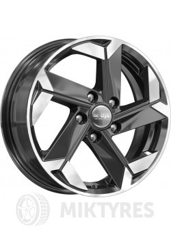 Диски K&K KC979 (Creta) 6x16 5x114.3 ET 43 Dia 67.1 (алмаз черный)