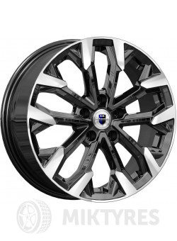 Диски K&K Морейн 6.5x17 5x114.3 ET 50 Dia 54.1 (алмаз черный)