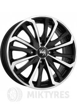 Диски K&K Рим 6x15 4x100 ET 25 Dia 67.1 (алмаз черный)