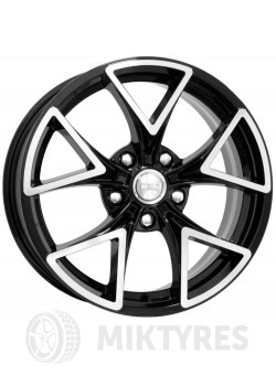 Диски K&K Сочи 6x16 5x114.3 ET 43 Dia 67.1 (алмаз черный)