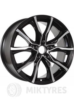 Шины K&K Твист 7.5x17 5x115 ET 44 Dia 70.2 (алмаз черный)