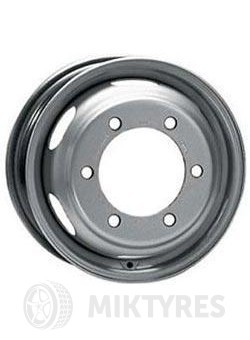 Диски KFZ 8360 5.5x15 6x205 ET 115 Dia 161 (silver)