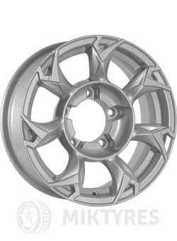 Диски Khomen 1505 5.5x15 5x139.7 ET 5 Dia 108.1 (grey)